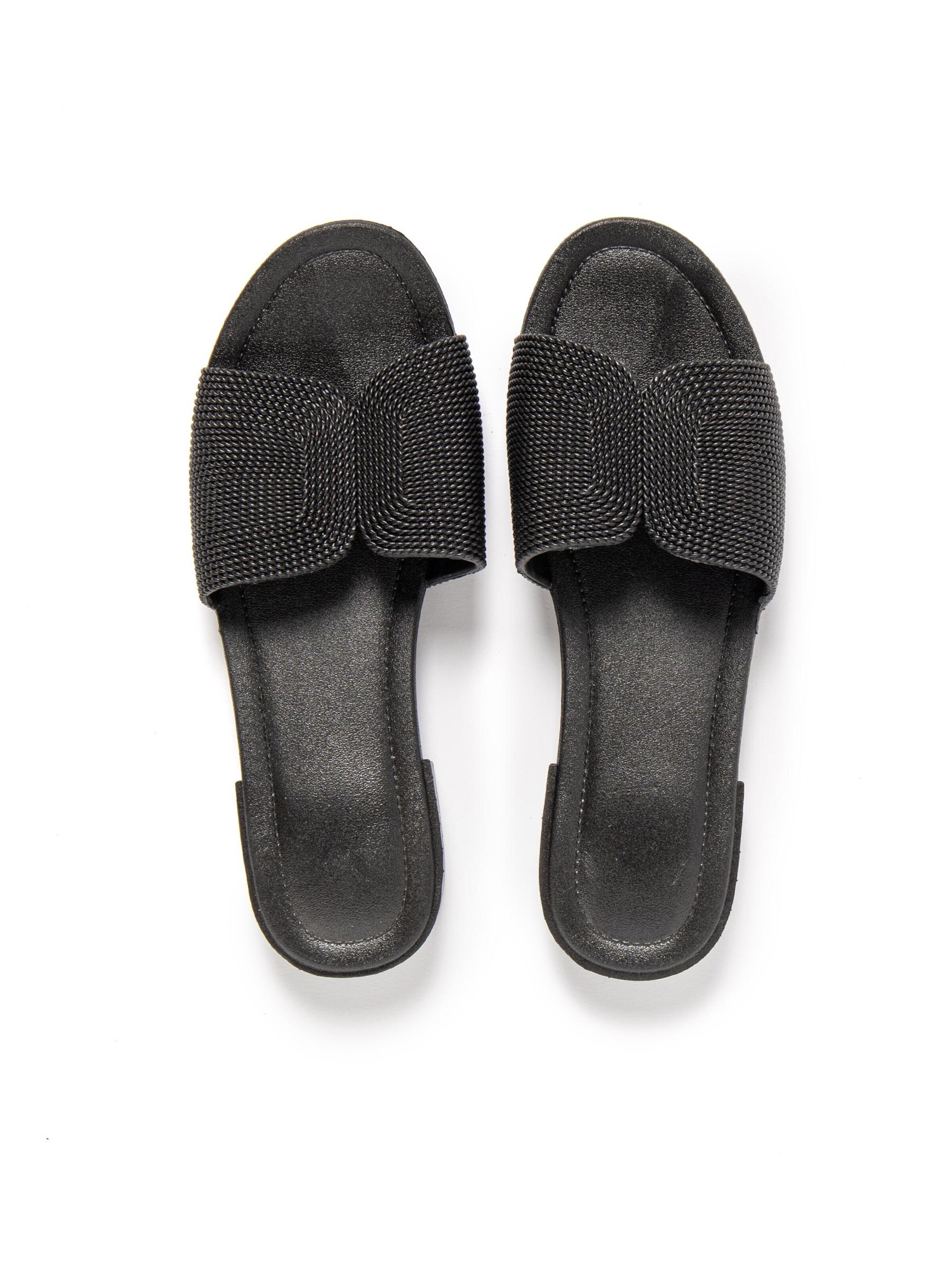 Brasileras Mule 'Platz' in Black