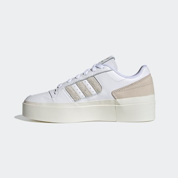 Baskets basses 'Forum Bonega' ADIDAS ORIGINALS en blanc