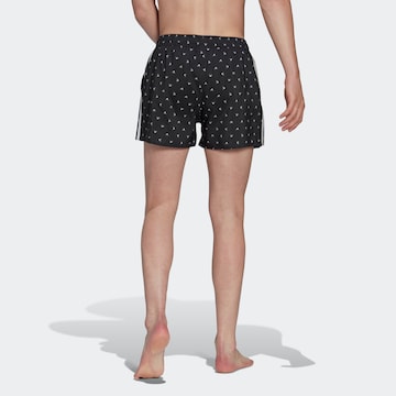 ADIDAS SPORTSWEAR Szorty kąpielowe do kolan 'Mini Logo Clx' w kolorze czarny