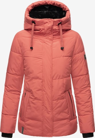 Veste d’hiver 'Sag ja XIV' NAVAHOO en rose : devant