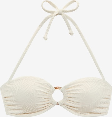 LASCANA Bikinitop in Weiß: Vorderseite
