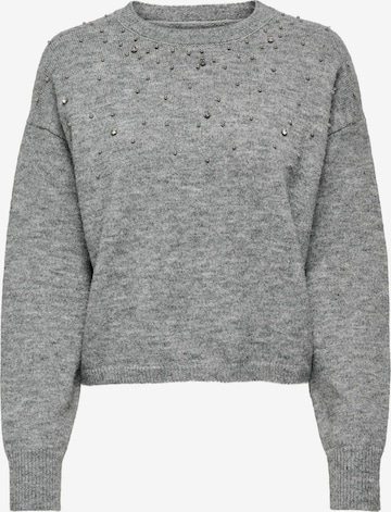 JDY - Pullover 'NAMI LIFE' em cinzento: frente