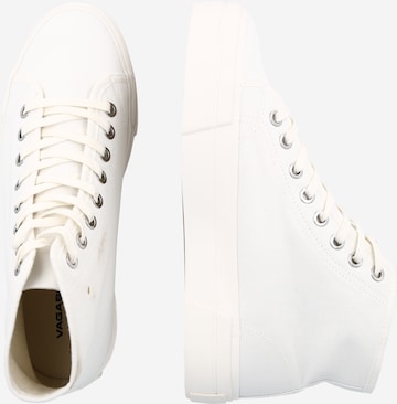 VAGABOND SHOEMAKERS - Sapatilhas altas 'Teddie' em branco