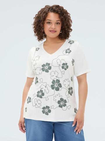 Fiorella Rubino - Camiseta en blanco