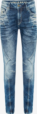 CIPO & BAXX Regular Jeans in Blauw: voorkant