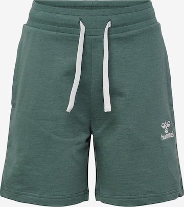 Pantaloni 'BASSIM' di Hummel in verde: frontale