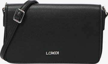 L.CREDI - Bolso de hombro 'Jane' en negro: frente