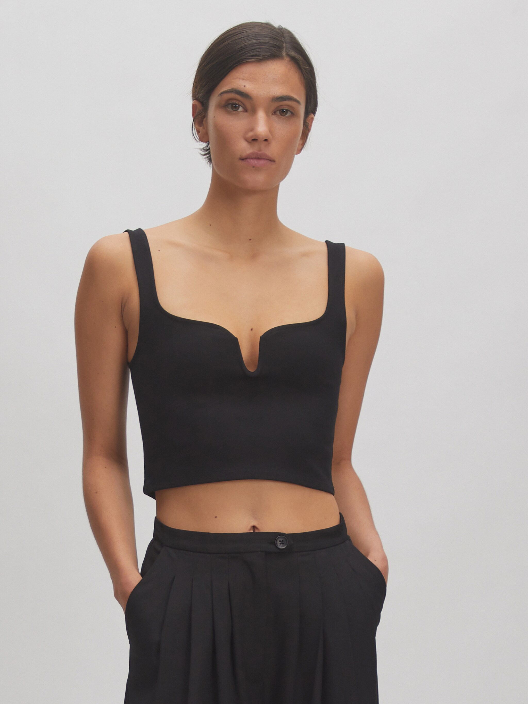 EDITED Producten Top 'Alami' Zwart