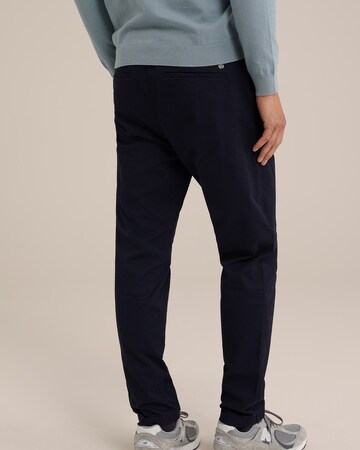 Regular Pantalon chino WE Fashion en bleu