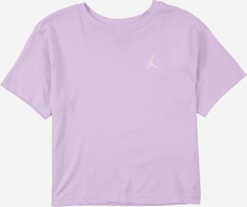 Jordan Тениска 'MJ BRKLYN ESSENTIALS' в лилав: отпред