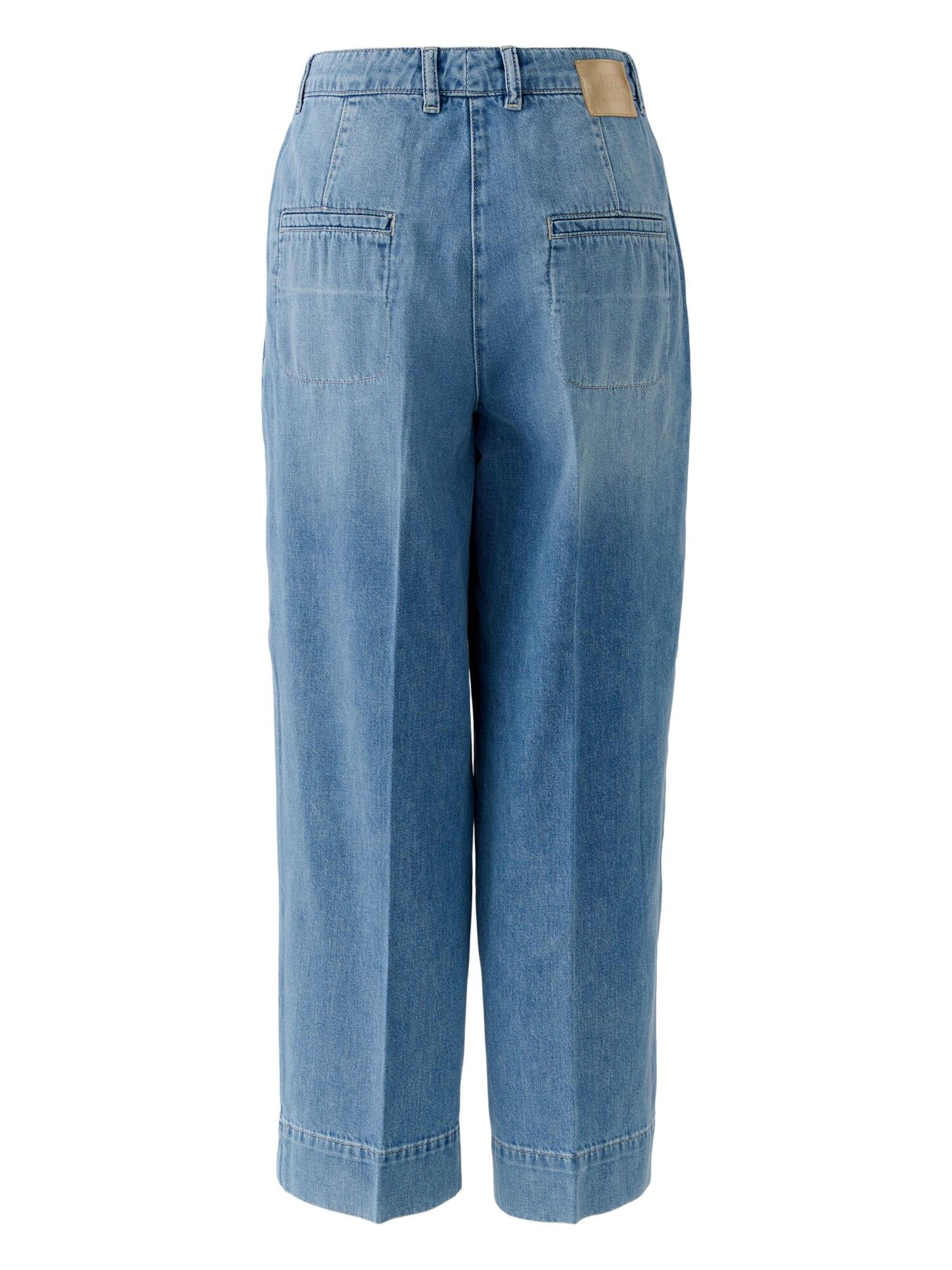 OUI Tapered Jeans in Blau