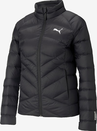 PUMA Outdoor Jacket 'PWRWARM PACKLITE' in Black / White, Item view