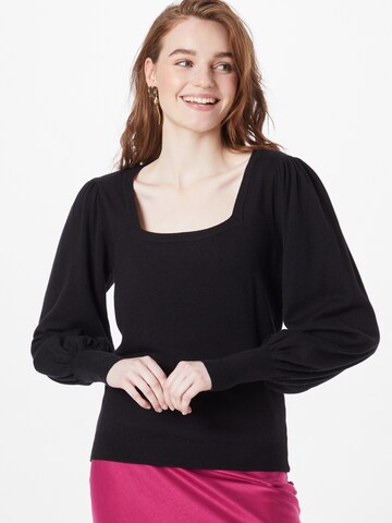 MSCH COPENHAGEN Sweater in Black: front