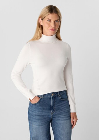 COMMA - Pullover em branco: frente