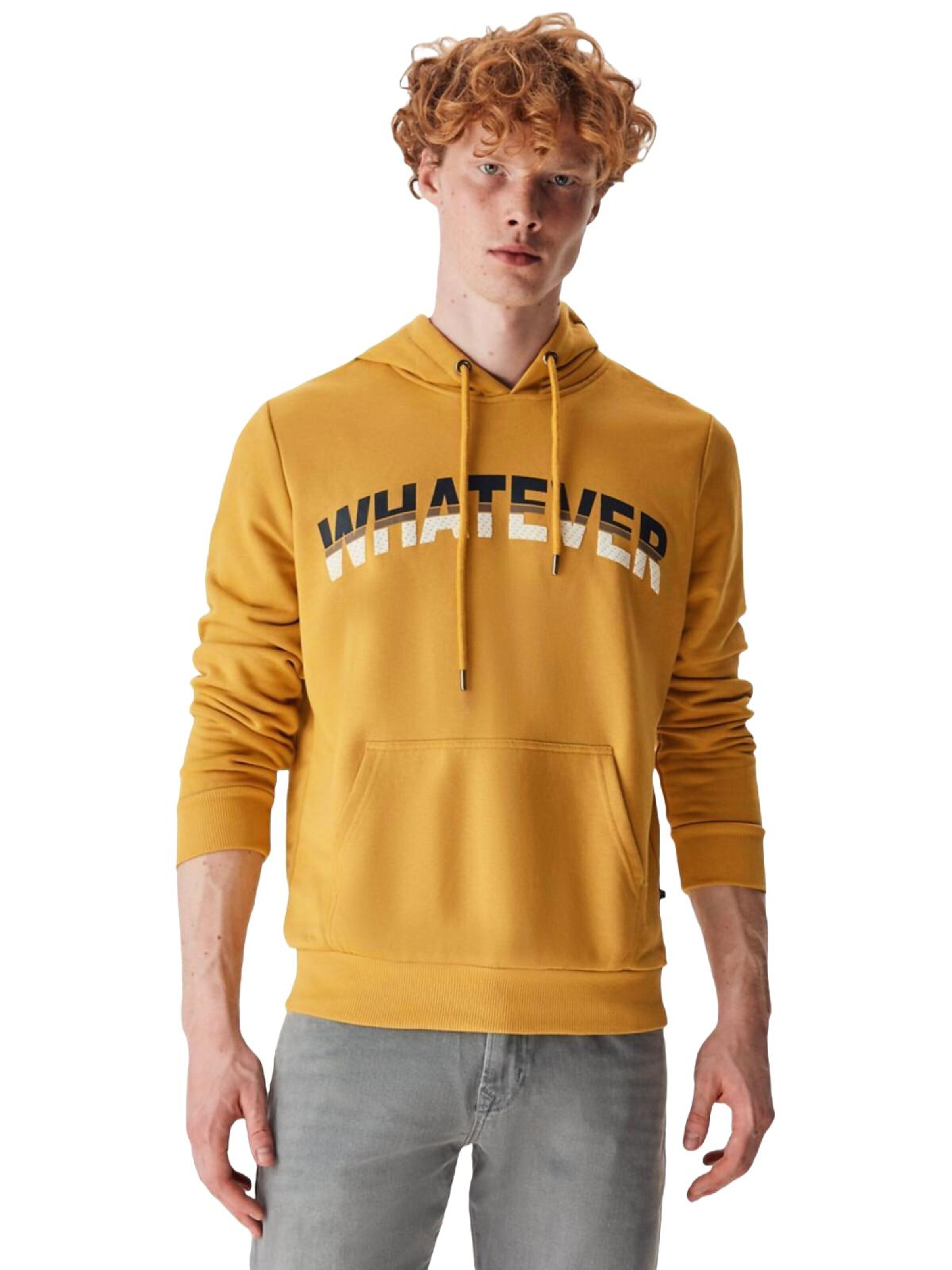 LTB Jeans - Sudadera en amarillo: frente