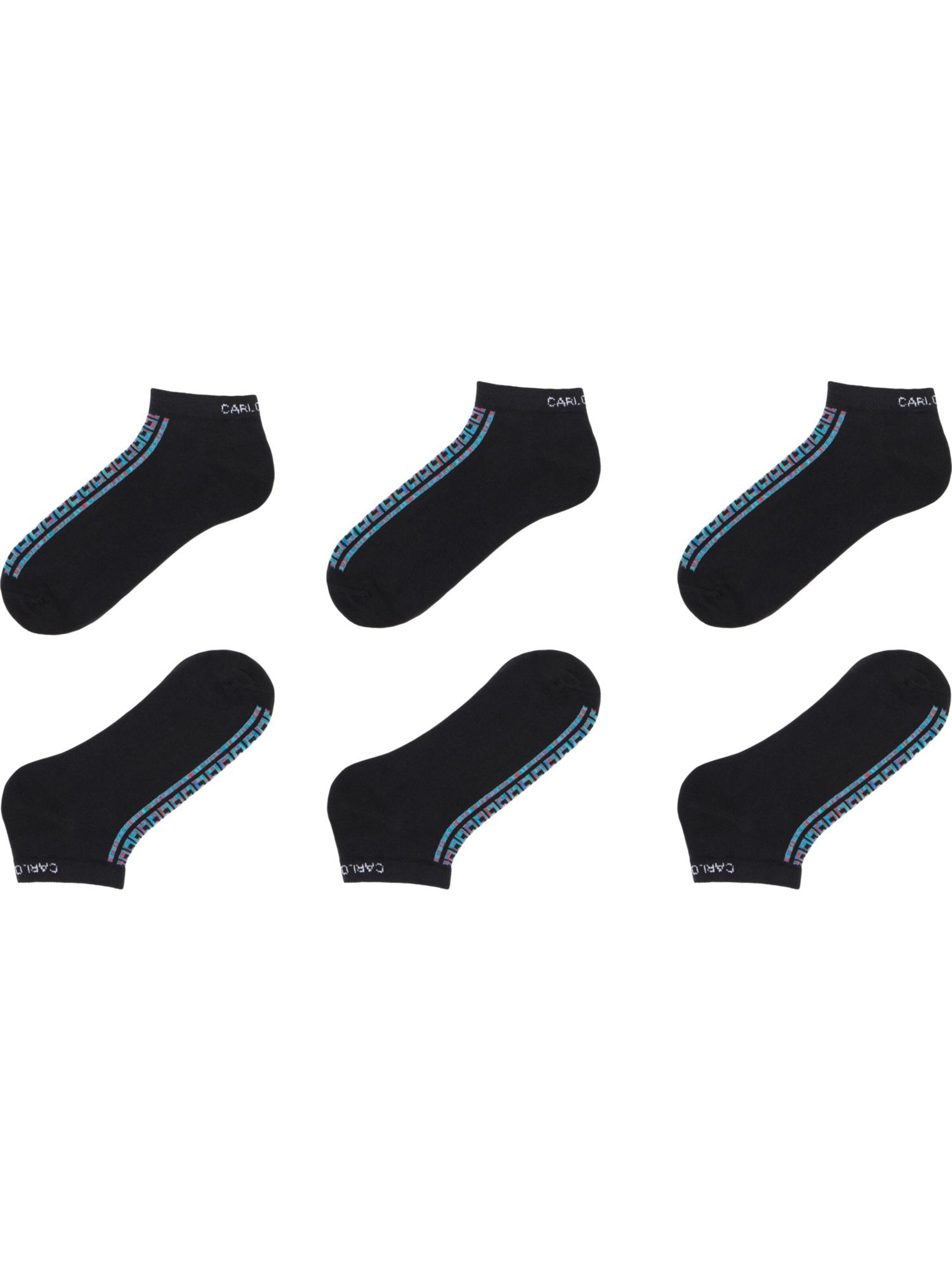 Carlo Colucci Socks 'Deromedi' in Black