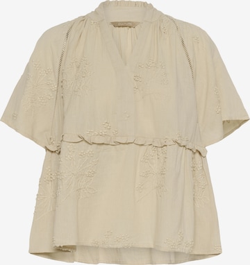 CULTURE Bluse 'CUjalia' i beige: forside