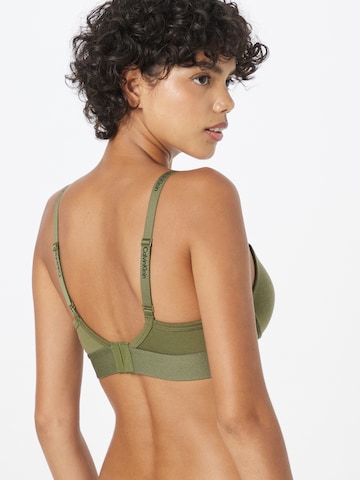 Calvin Klein Underwear Korzetová Podprsenka – zelená