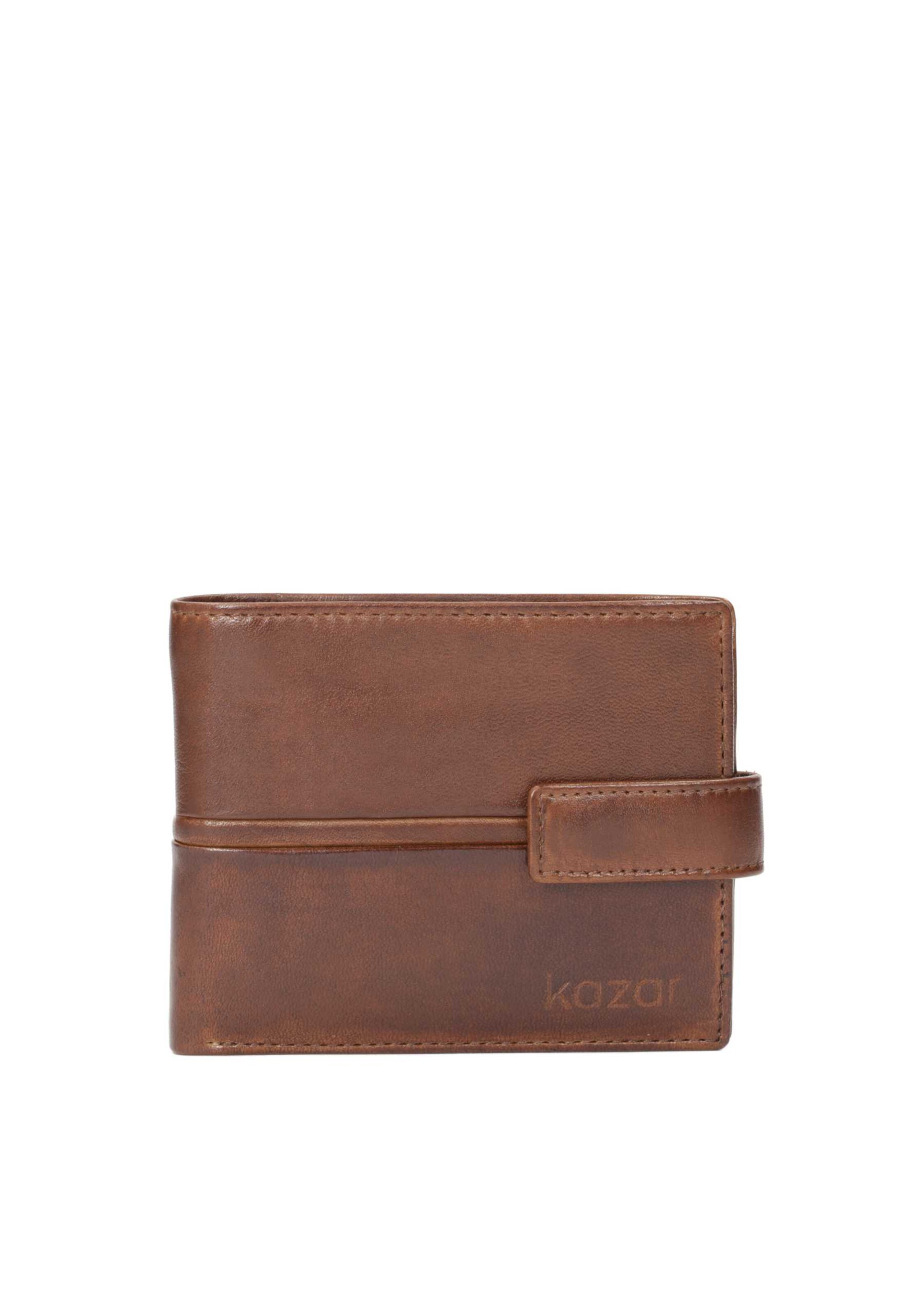 Kazar Portemonnee in Bruin: voorkant
