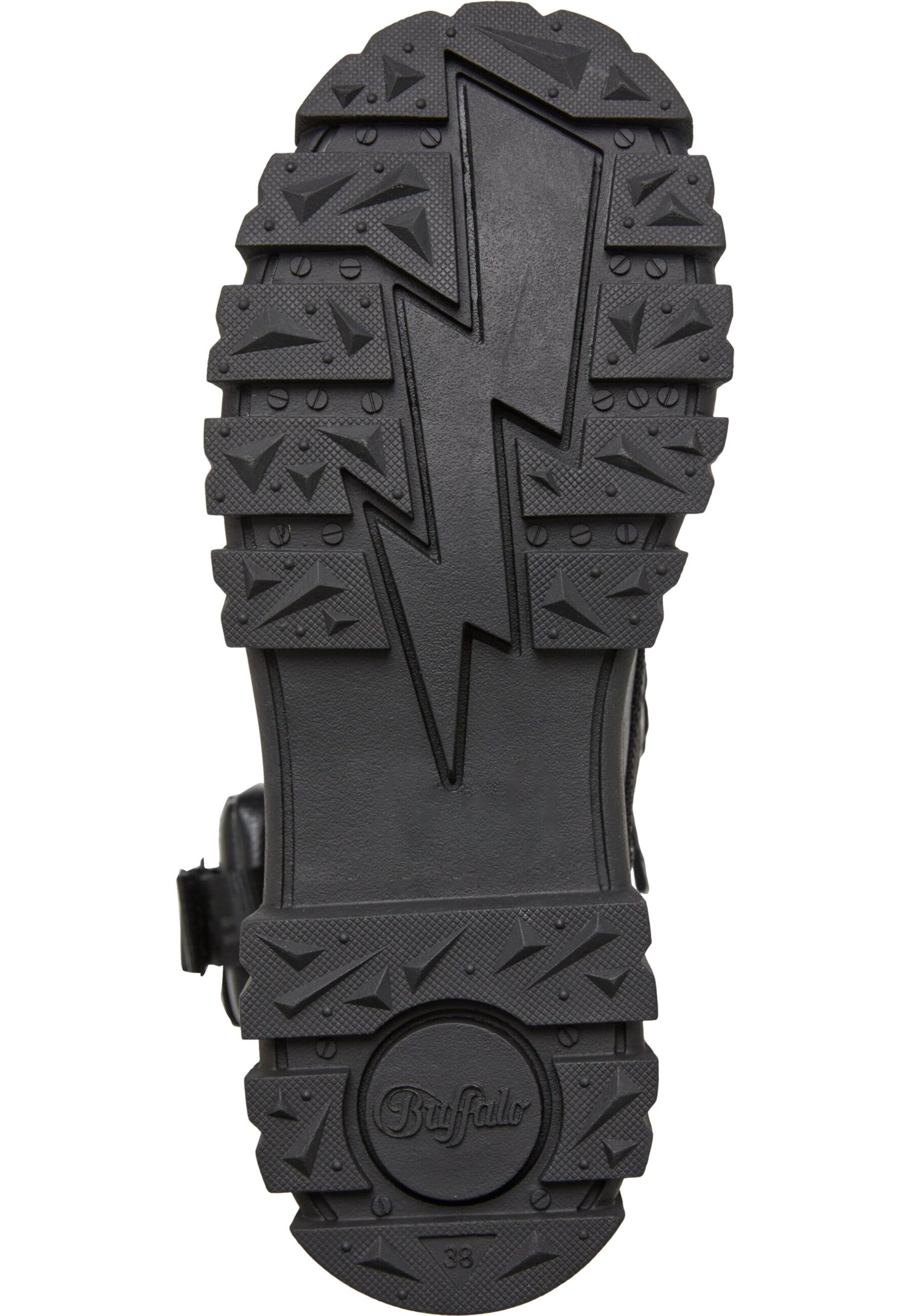 Bottines à lacets 'Aspha' BUFFALO en noir