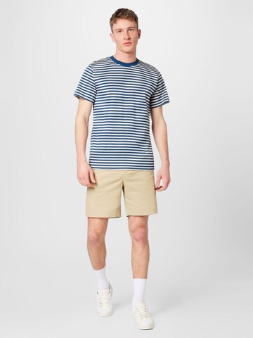 DEDICATED. T-Shirt 'Stockholm' in Blau