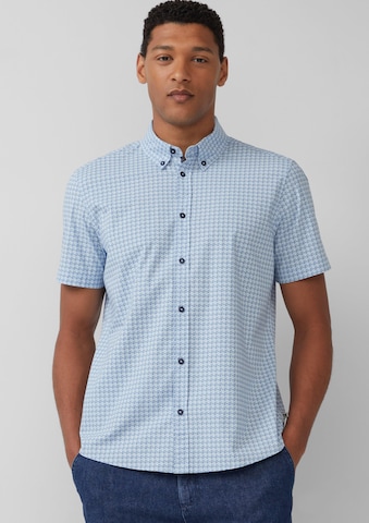 s.Oliver Regular fit Overhemd in Blauw: voorkant