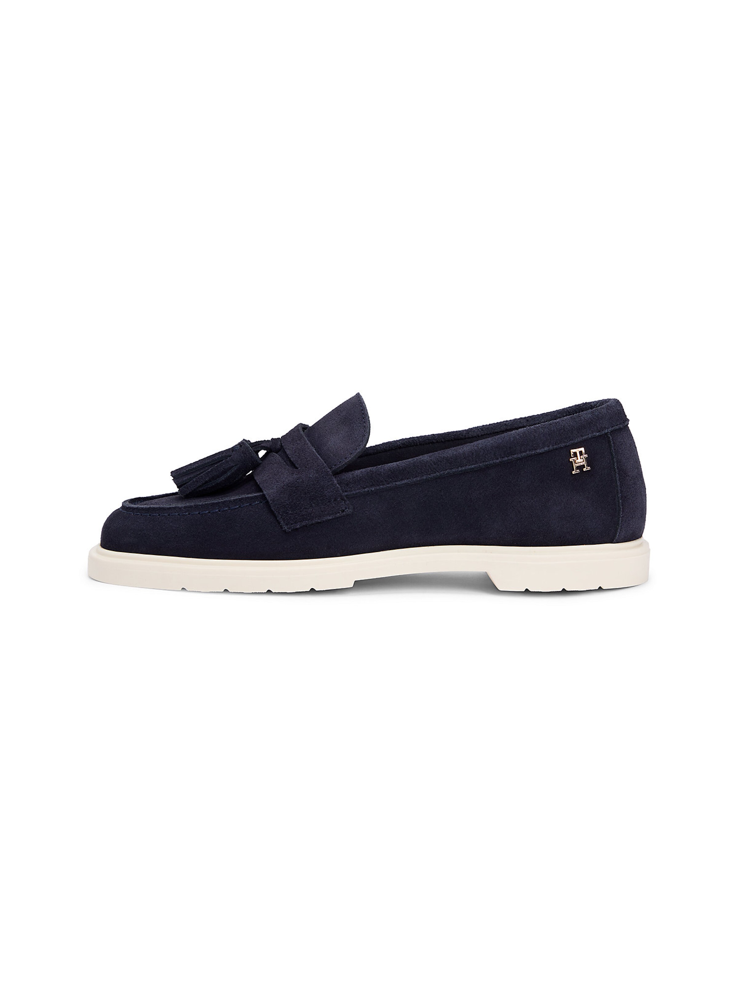 TOMMY HILFIGER Slipper in Blau: Vorderseite