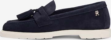 TOMMY HILFIGER Slipper in Blau: Vorderseite