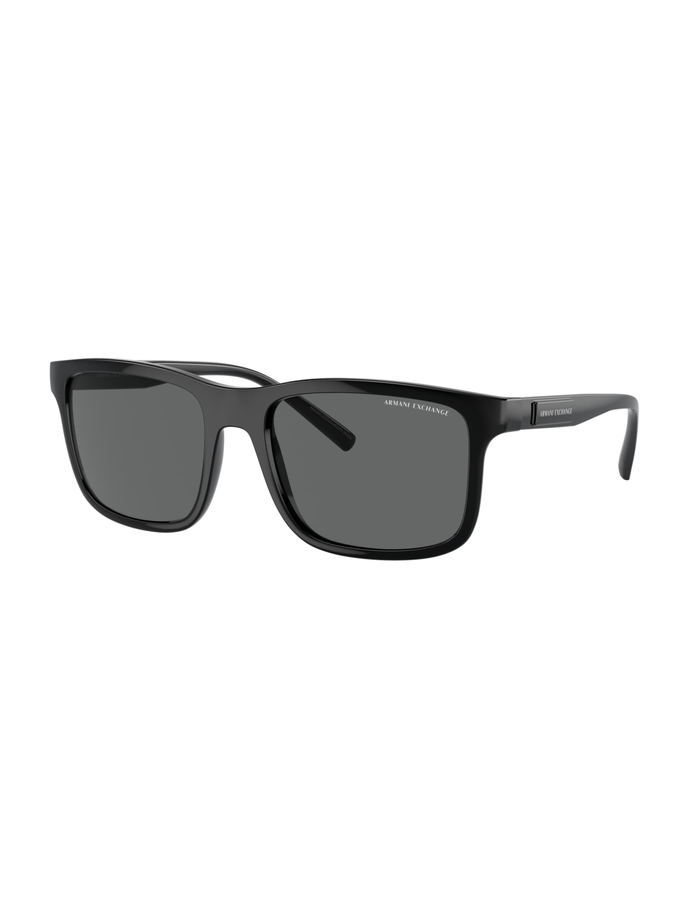 ARMANI EXCHANGE Sonnenbrille in Schwarz: Vorderseite