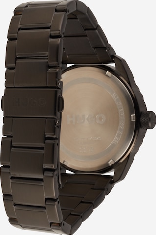 HUGO Analogové hodinky – černá