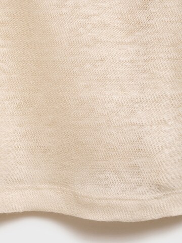 MANGO Paita 'LINITO' värissä beige