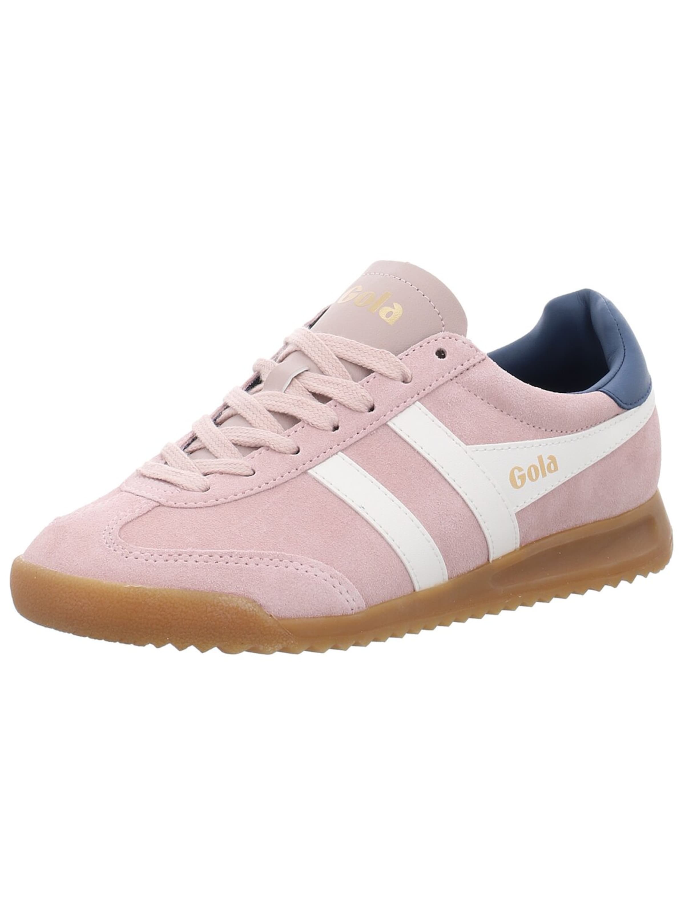 Gola Athletic Lace-Up Shoes in Pink: front
