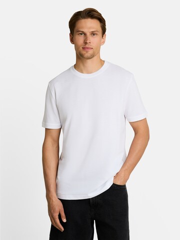TOM TAILOR DENIM Shirt in White: front