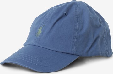 Casquette Polo Ralph Lauren en bleu : devant