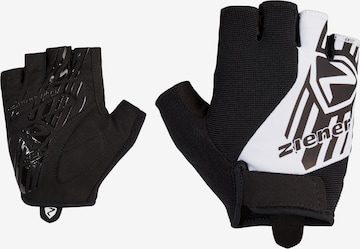 ZIENER Athletic Gloves 'CRISPIN' in Black: front
