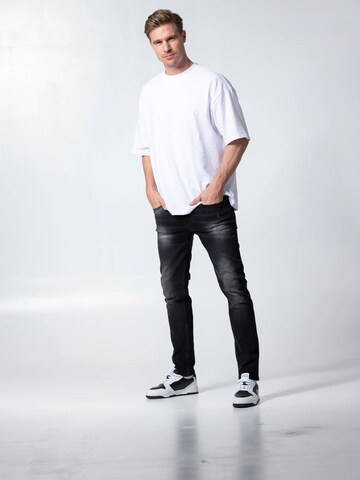 YVZ Denim Slim fit Jeans 'Taurus' in Black