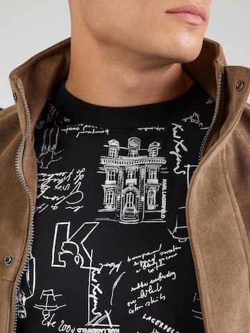Maglietta di Karl Lagerfeld in nero