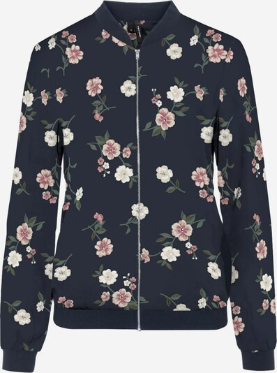 VERO MODA Jacke in navy / grün / rosa / weiß, Produktansicht