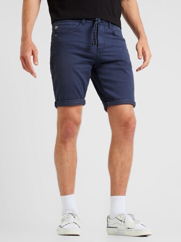 GARCIA Slimfit Shorts in Blau: predná strana