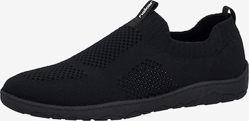 Rieker Slip-Ons in Black: front