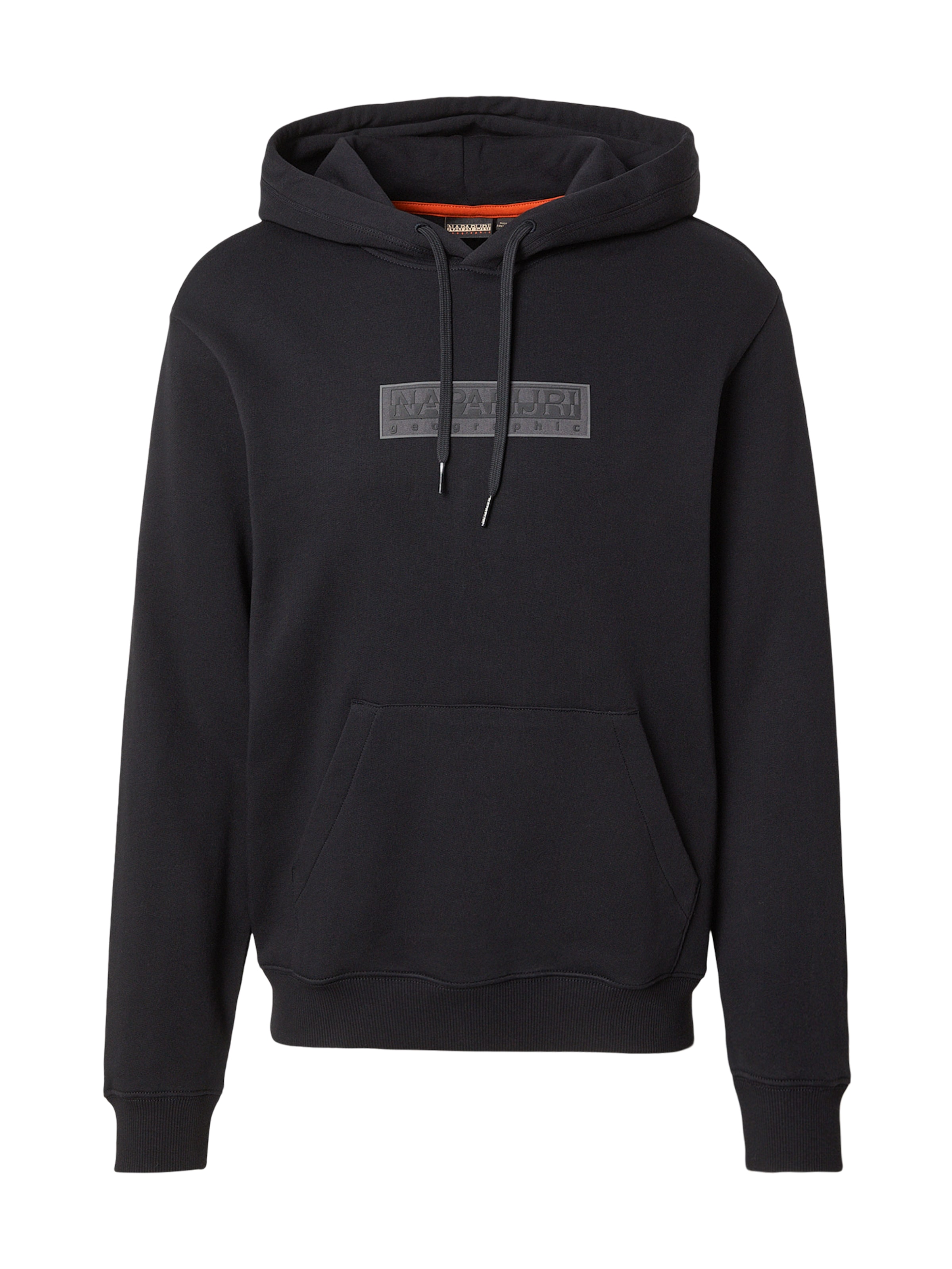 NAPAPIJRI Sweatshirt in Black: front