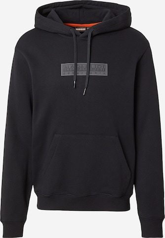 NAPAPIJRI Collegepaita värissä musta: etupuoli