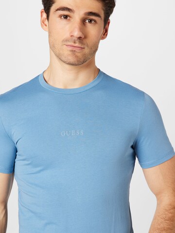 GUESS Shirt 'AIDY' in Blauw