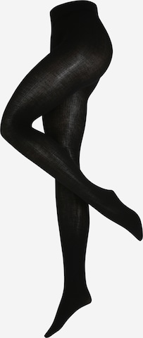 Swedish Stockings Strumpbyxa 'Fishbone' i svart: framsida
