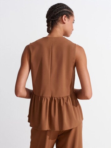 Dilvin Top in Brown
