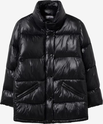 Veste d’hiver 'Aspen' MANGO en noir : devant