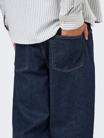 Only & Sons Loosefit Jeans 'ONSFade' in Blauw