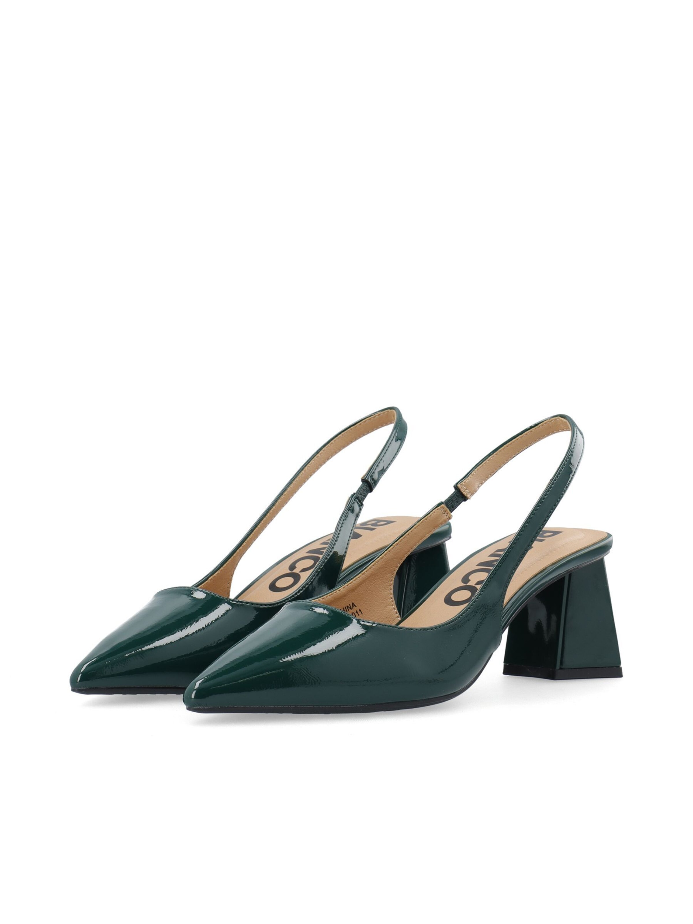 Bianco Pumps 'MARALYN' in Groen