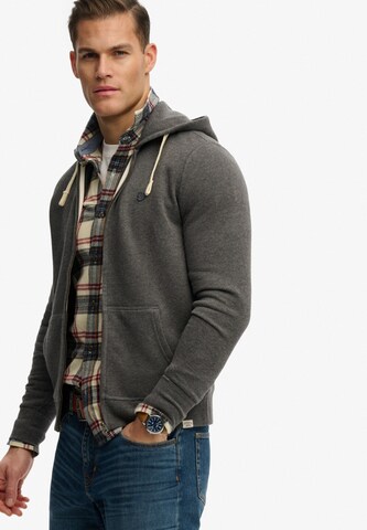 Veste de survêtement Superdry & Co en gris