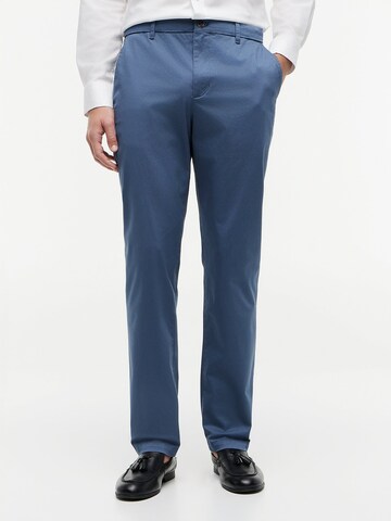 TOMMY HILFIGER Regular Chino trousers 'Denton' in Blue: front